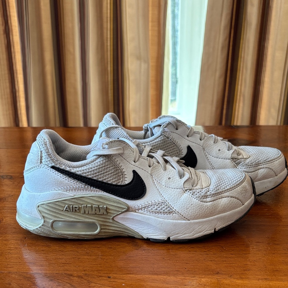 Nike Air Max White with Black Accents